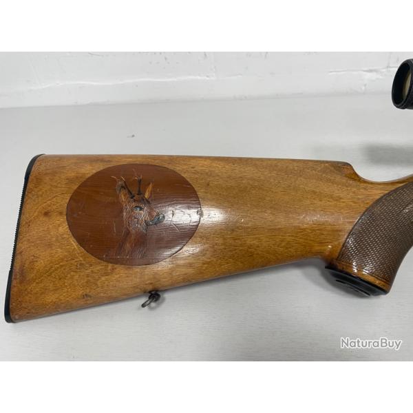 !! OCCASION !! ENCHERE A 1 SANS PRIX DE RESERVE CARABINE MAUSER K98 CALIBRE 7X64+LUNETTE 1 1/4-4X20