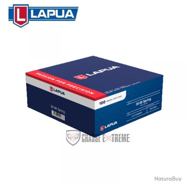100 Douilles LAPUA Cal 30-06 Sprg