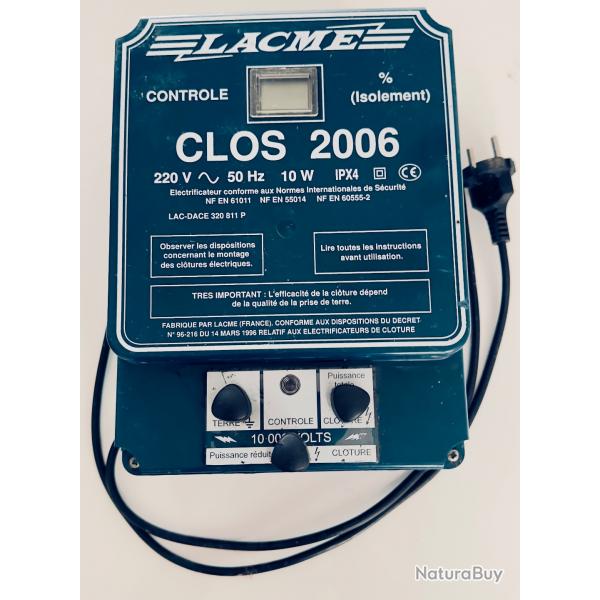 Clture pour animaux Lacm SECUR, 230 Volts comme neuve