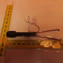 F&eacute;rule  ou (Embout bouchon) canne fusils  9 mm. Conforme model d'origine.                        (2)