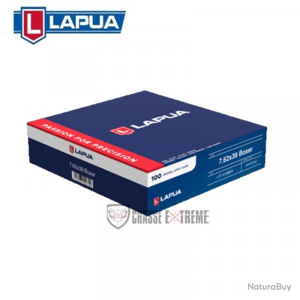100 Douilles LAPUA Cal 7,62x39