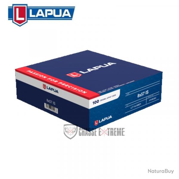 100 Douilles LAPUA Cal 8x57 JS