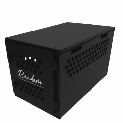 BF - 25 ! Cage de transport pour chien Random - 55x55x80 cm