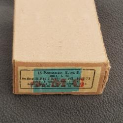 Boite vide 7,92 Mauser  ww2 1943
