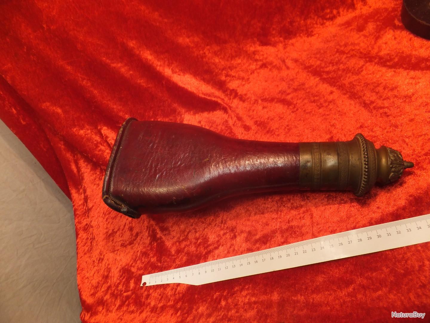 Étrier de cavalerie ottomane, vilebrequin à cheval, moulage en laiton, produit artisanal ancien, produits d'équitation - France