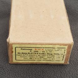 Boite vide 7,92 Mauser ww2 1940