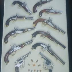 Livre sur les Pistolets et revolvers réglementaires français de 1833 à 1892 tome 2