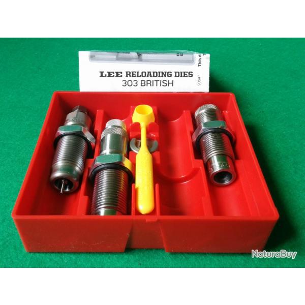 LEE PACESETTER DIE - 3 OUTILS - 303 BRITISH