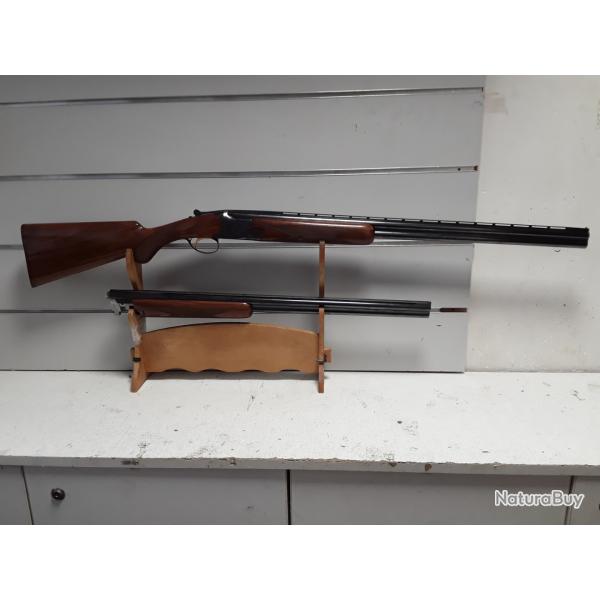 Rare! Fusil superpose Browning B25 LIGHTNING cal.20/76 bois can.71cm + 2eme canon can.67cm