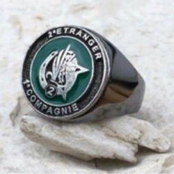 Bague légion étrangère  2 REI, fremdenlegion, french foreign legion
