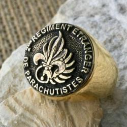 1 Bague l&eacute;gion &eacute;trang&egrave;re  2 REP  fremdenlegion, french foreign legion dor&eacute;e