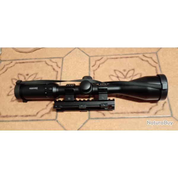 Lunette hawke vantage 3-9x50Montage wheller