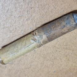 CARTOUCHE PAPIER COLLECTION CALIBRE 11mm CHASSEPOT MODELE 1866 PERCUSSION AIGUILLE Bon  XIX eme Cate
