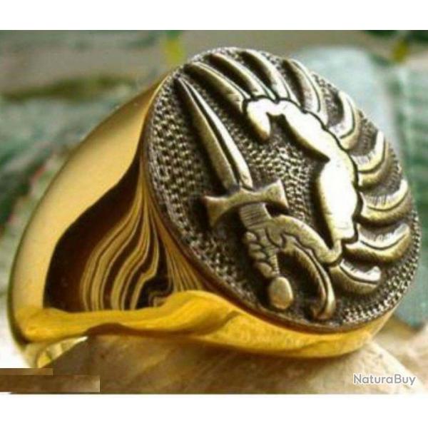 Bague parachutiste, Rpima, TAP ,troupes aroportes, 2 REP?arme dore