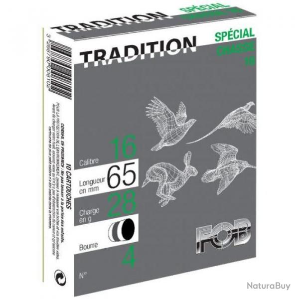 Cartouches FOB Spcial Chasse - Cal.16/65 - 6 / Par 1