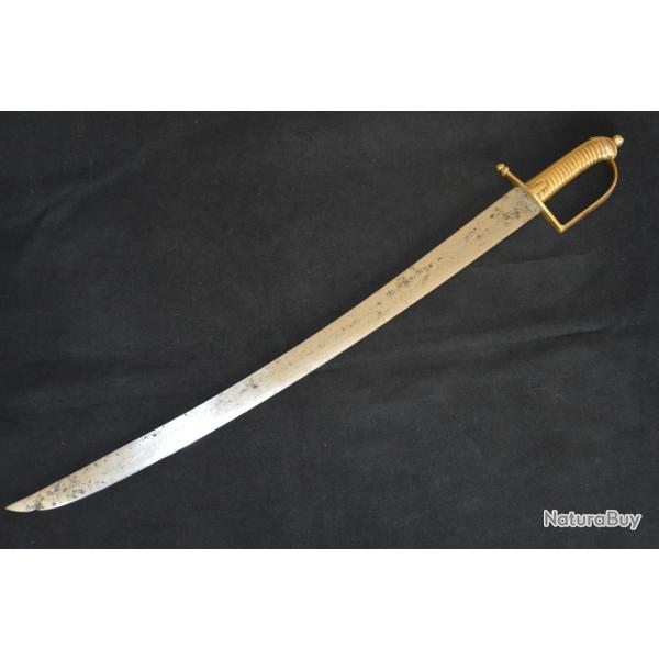 SABRE BRIQUET 1767/1790-INFANTERIE REVOLUTION ET EMPIRE-SABRE DES GROGNARDS DE NAPOLEON PREMIER (2)