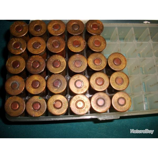LOT DE CARTOUCHES 455 MK1 POUR COLTBISLEY 1895 SA