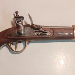 PISTOLET À SILEX AN IX FABRICATION PEDERSOLI
