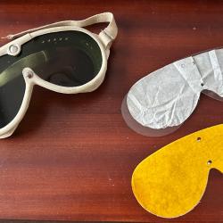 Lunette motocycliste ancienne