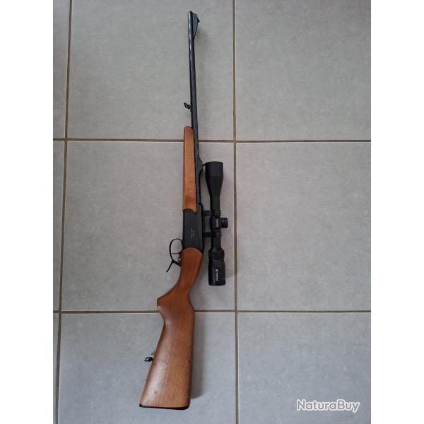 Carabine monocoup Baikal MP 18 MH 222 remington avec lunette Vortex 3-9x40