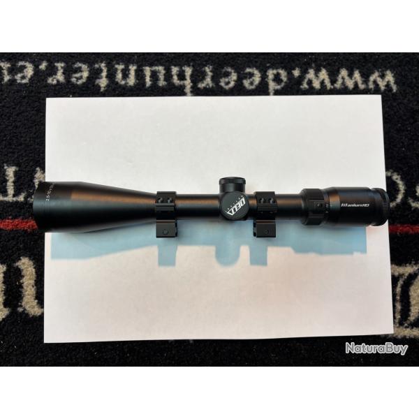 Lunette DELTA optical 2.5-10x50HD point rouge , titanium enchere destockage chasse