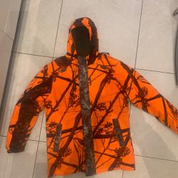 Veste de chasse fluo