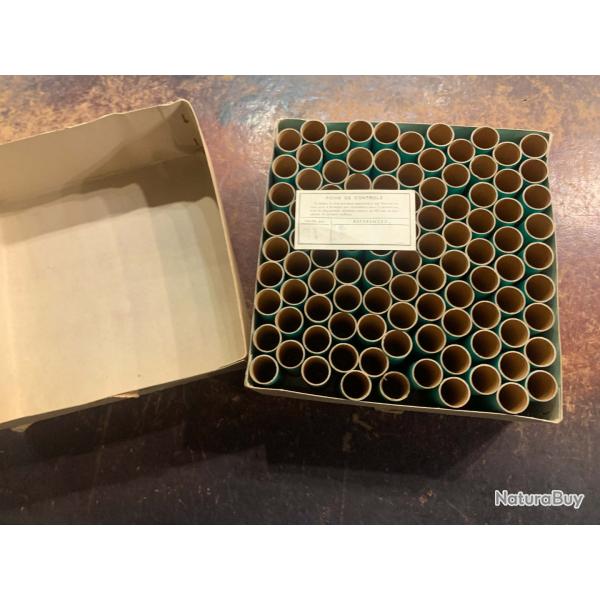 Carton de 99 douilles calibre 10 Gevelot