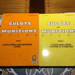 Livre ATLAS CULOTS DE MUNITIONS TOME 1 et 2