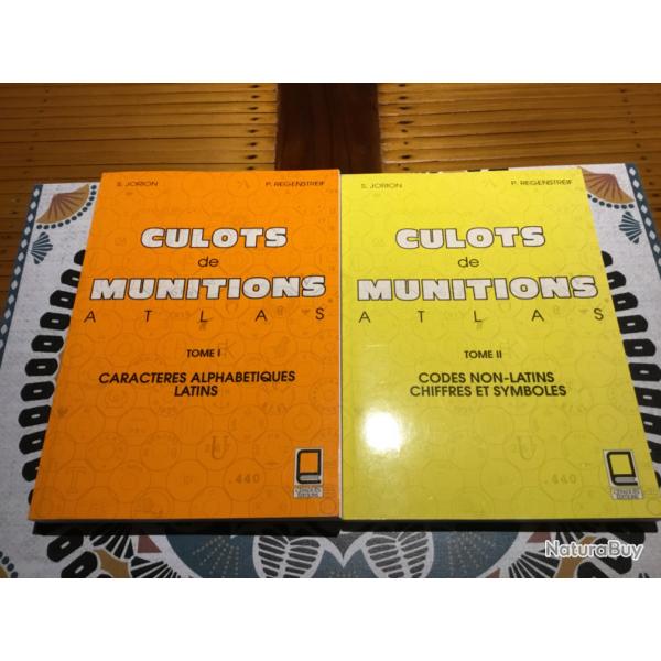 Livre ATLAS CULOTS DE MUNITIONS TOME 1 et 2