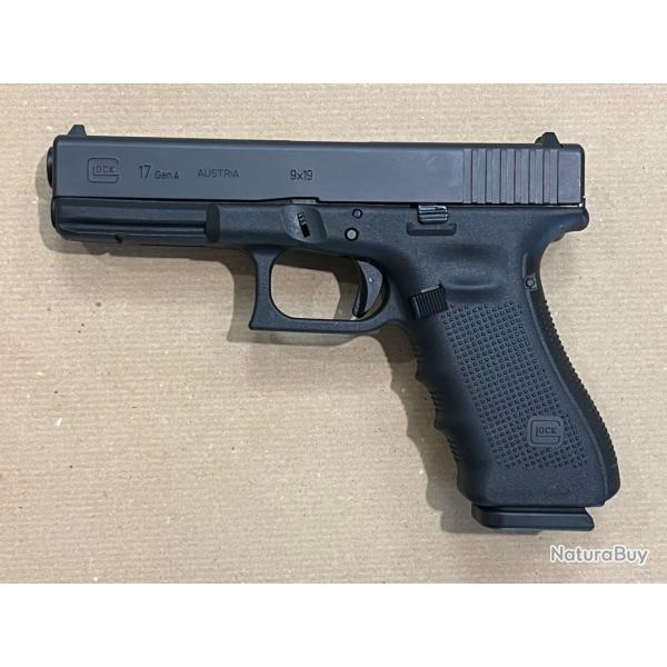 pistolet GLOCK mod. 17 gen. 4 calibre 9 para. kit ressort ZEV