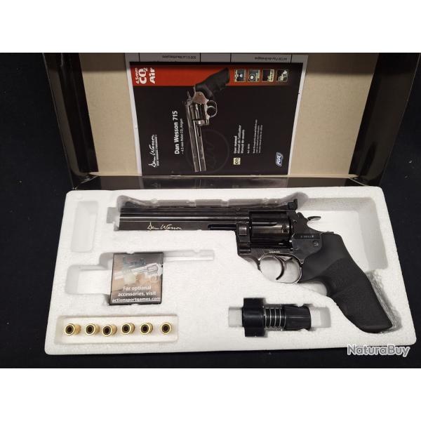 Revolver CO2 Dan Wesson 715, Cal. 4,5mm - 1 sans prix de rserve !!