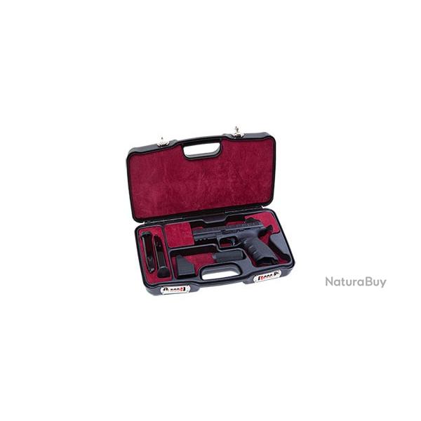 Mallette NEGRINI pour arme de poing ABS Thermoform Intrieur velours 35.5x17x6.5