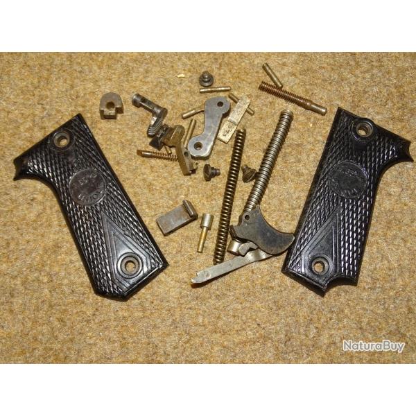 Plaquettes Unique  et lot de petites pices franais 7,65 .