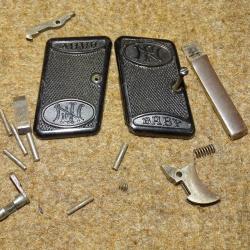 Plaquettes FN Baby browning   et lot de petites pièces  6,35 .