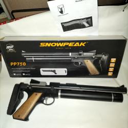 occasion pistolet PCP SNOWPEAK PP 750, calibre 4,5,