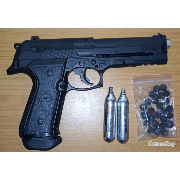 Pistolet CO2 LTL Alpha 1.50 19,9 joules pret  tirer