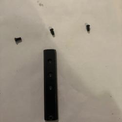 Rail pour Smith & Wesson BLACK K, L, N & X acier 11 mm