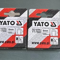 2000 agrafes de tapissier 6 mm