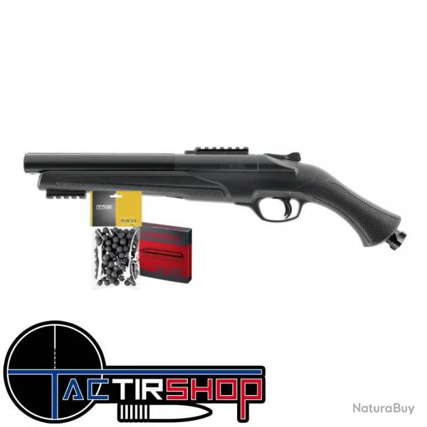 Pack Fusil T4E TS68 CAL 68 - 16J - 100 billes + 5 cartouches CO2