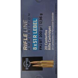 Munitions 8x51 lebel