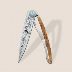 Couteau DEEJO 37G Genévrier / Art Déco