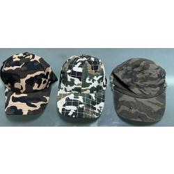 3 CASQUETTES CAMOUFLAGE