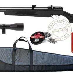Pack carabine PCP Snowpeak PR900 G2 (19,9 joules) - Lunette et fourreau Synthétique