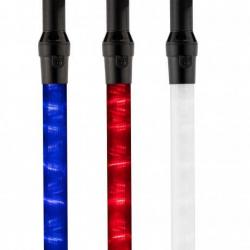 BF25 ! Bâton lumineux clignotant rouge ou bleu à piles