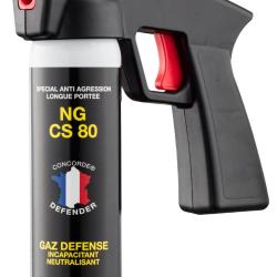 BF25 ! Lot de 2 Aérosols GAZ CS 100 ml avec poignée - Nouvelle génération