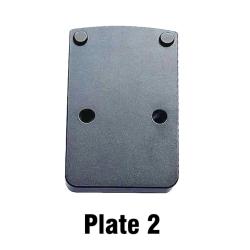 Embase montage pour point rouge sur rail Dovetail 11mm - Modèle 2