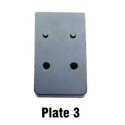 Embase montage pour point rouge sur rail Dovetail 11mm - Modèle 3