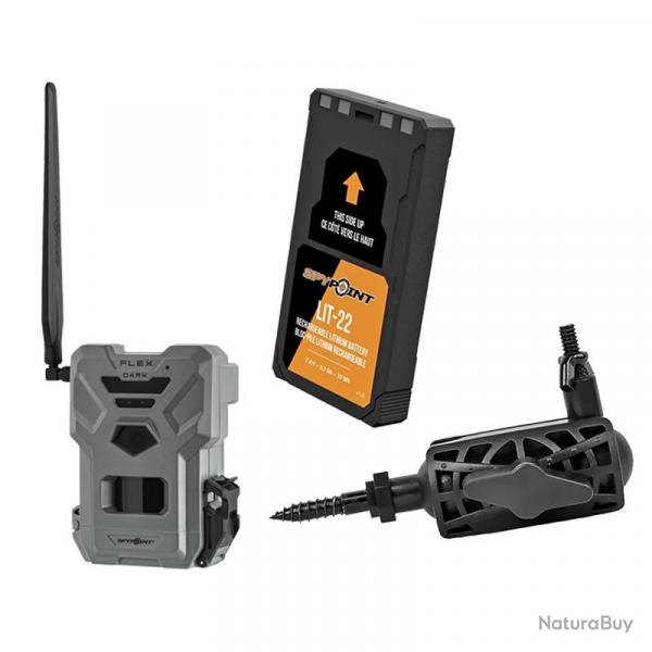 Pack Complet Pige Photographique Flex Dark Spypoint