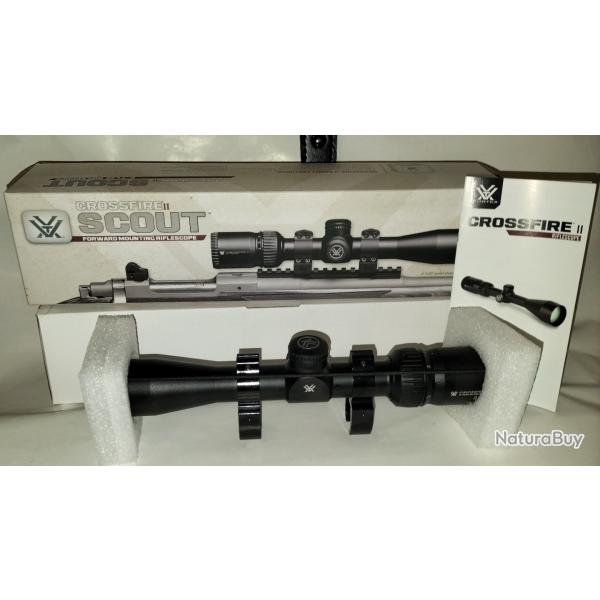 occasion Lunette de tir arme de poing VORTEX CROSSFIRE II SCOUT 2-7x32