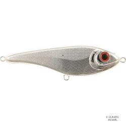 Leurre Jerkbait CWC Buster Jerk 15cm E Classic Silver